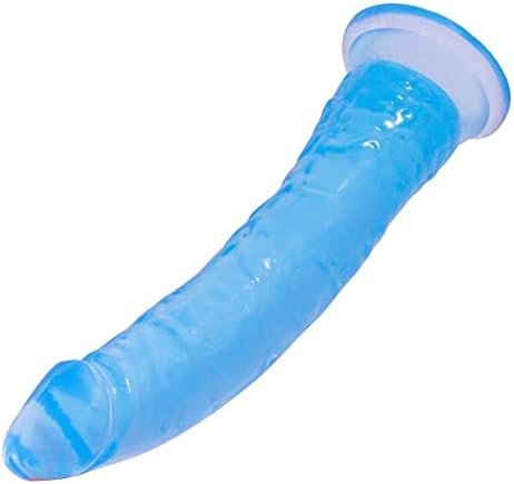 Realistic Black Dildos,7.9 Inch Arc Suction Cup Dildo,Lifelike Butt Plug Sex Toys For Women - Image 3