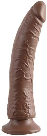 Basix Rubber Works Slim 7-Inch Dong With Suction Cup Purple