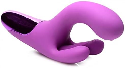 Bang! 10X Triple Motor Rabbit G-Spot Vibrator. Sex Toys For Female Pleasure & Toys For Adults. Premium Silicone Vibrating Stimulator, Waterproof & Rechargeable - Usb Cable Included - Purple (Ag991)