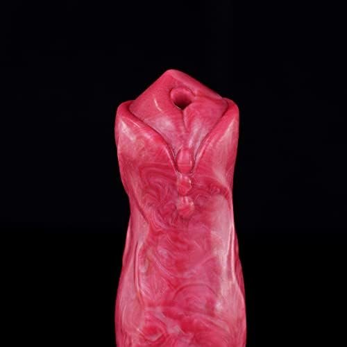 Soft Suction Multi Color Artificial Wolf Dildo Squirting Dildo Canine Anal Plug With Knot For Beginner - Image 3
