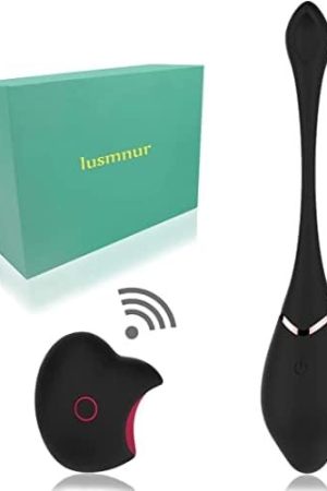 Bullet Vibrator With Remote Control,Iusmnur G-Spot Stimulator Kit With 10 Vibration Modes Vibrating Eggs Rechargeable, Love Egg Adult Sex Toys For Women And Couples(Black)