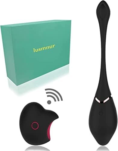Bullet Vibrator With Remote Control,Iusmnur G-Spot Stimulator Kit With 10 Vibration Modes Vibrating Eggs Rechargeable, Love Egg Adult Sex Toys For Women And Couples(Black)