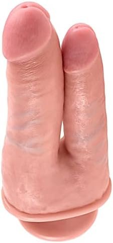 Pipedream King Cock Double Penetrator, Flesh - Image 2
