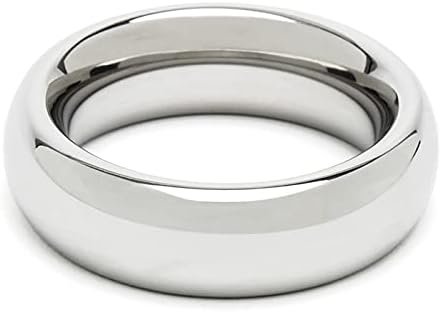 Lovehoney Dominix Cock Ring - Stainless Steel Penis Ring - 1.75 Inch Doughnut Cock Ring - Waterproof - Silver
