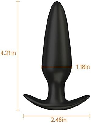 G-Spot Anal Vibrator Prostate Massager, Silicone Rechargeable Wearable Anal Vibrator With Remote Control 10 Vibration Modes Waterproof Anal Sex Toys For Men, Women And Couples - Image 3