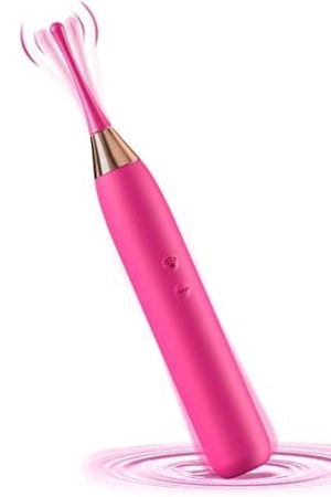 Clitoralis Stimulator For Women, Powerful Dual Motor Female Squirting Vibrators 14 Vibration Modes Clit G-Spot Stimulator High-Frequency Adult Sensory Toy 2 Silicone Heads