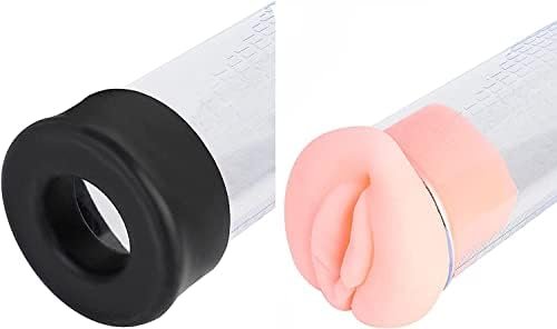 Penis Pump Set - Penis Vacuum Pump, 3 Penis Ring, Vagina Sleeve, 3 Silicone Sleeves Of Different Sizes To Fit Penis Size, Pumps & Enlargers, Men Sex Toys, Sex Products For Adult Couples, Gifts For Men - Image 3