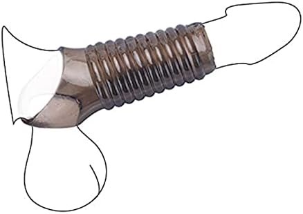 Penis Enlargement Silicone Sleeves - Male Erection Enhancement Premium Reusable Penis Ring Delayed Ejaculation(2 Pieces) - Image 2
