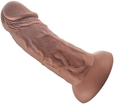 Shkanla Big Thick Dildo With Strong Suction Cup For Hands-Free Play, Realistic Silicone Huge Dildos For Anal Play, Fake Penis Vagina G-Spot Stimulation Adult Sex Toy For Women And Men - Image 3