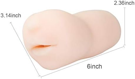 Silicone Realistic Mouth With Tongue And Teeth Male Masturbator Oral Sex Blow Job Pocket Pussy Adult Toy - Image 2