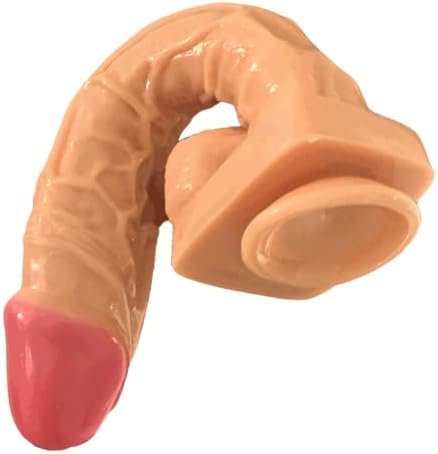 Dildo Sex Toy Anal Plugs 15"X2.75" Flesh - Image 2