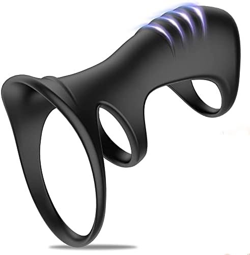 Silicone Penis Sleeve Shaft Ring Extender Sleeve Delay Ejaculation Cover Dotted Spiked Erection Erotic Sex Toy For Men Black