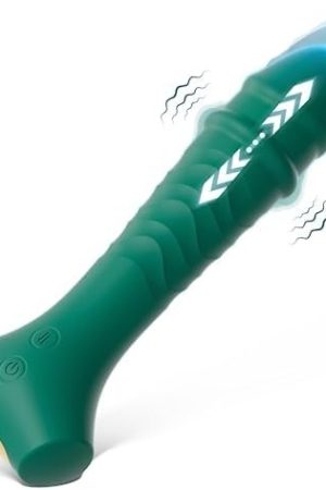 Thrusting Dildo Vibrators Swelling Toys - G Spot Clitoral Realistic Swelling Sex Toys, 3 Thrusting & 10 Vibating Modes Magnetic Rechargeable Waterproof Adult Toys For Women Solo Or Couples Play