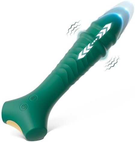 Thrusting Dildo Vibrators Swelling Toys - G Spot Clitoral Realistic Swelling Sex Toys, 3 Thrusting & 10 Vibating Modes Magnetic Rechargeable Waterproof Adult Toys For Women Solo Or Couples Play