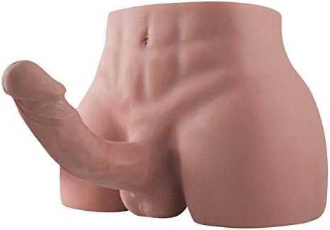 7.71 Pounds Dildo Sex Doll - 3D Big Penis Sex Doll For Women Masturbation, Soft Sexy Ass And Tight Anal Hole For Unisex Love Doll Pleasure Toys - Not Lifesize Beige