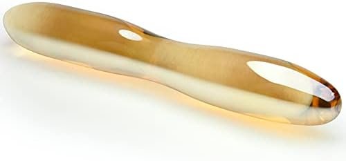 Fst Glass Pleasure Wand Golden Crystal Dildo G Spot Stimulation Masturbation Wand Sex Toy For Women - Image 2