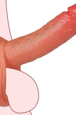 Penis Sleeve 2.6'' Cock Extender, Letitfun Body Safe Liquid Silicone Cock Sleeve Realistic Penis Enlarger For Erection Enhancement, Adult Men Sex Toys Reusable Penis Extender (Inside Length 4.3'')