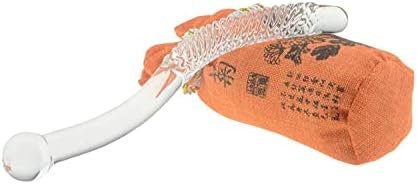 Wowlife Super Length Glass Dildo Wand Crystal Glass Anal Dildo Plug Penis (Happy) - Image 3