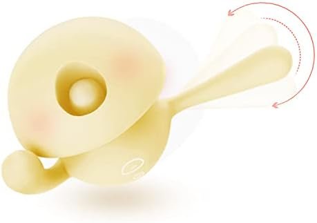 Baycam Vibrator, Transformable Arm,Adult Rose Sex Toys For Women Couples,Clitoral Licking Tongue Vibrator, Licking & Vibrating Nipples Clitoral Stimulator With 12 Modes For Quick Orgasm,Yellow