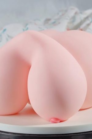 Cupiq Men Realistic Channel Big Nipples Full Boob Anal Butt Thick Famale Torso Male Sex Doll Breast Male Masturbator Sex Toy Pink 6Lb Tpe Material