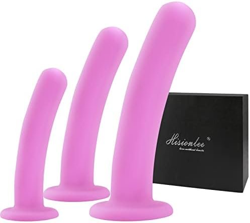 Anal Plug Anal Dildos Prostate Massager,3 Sizes Silicone Butt Plug Anal Training Kit With Strong Suction Cup Base Anal Toys Sex Toys For Men,Women Adult Sex Toys & Games(Green)