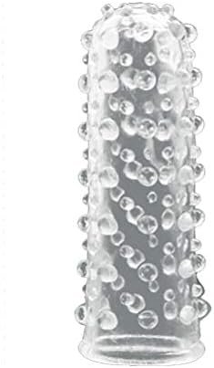 Amosfun Mini Finger Vibrator Stimulator Massager Vibrating Finger Sleeve Vibrator Woman Pleaure Toys