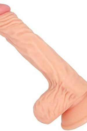 Realistic Tapered Suction Cup Dildo