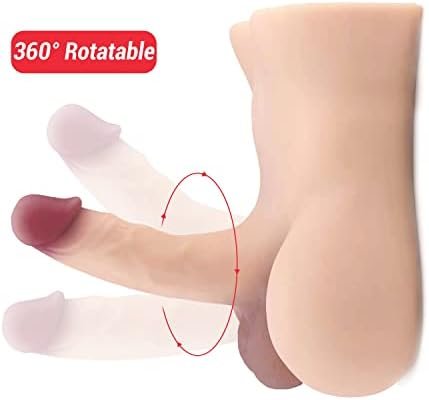 Sex Torso Doll With 8.7Inch Flexible Realistic Dildo For Women Masturbation, Men Sex Dolls For Women Tight Anal Hole Sex Huge Cock For Female, Unisex Masturbator Sex Toy For Women Gay Couple 6.6Lb - Image 2