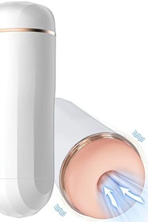 Automatic Male Masturbator Sucking Toys, 5 Sucking Modes & 7 Vibrations Male Masturbation Cup Electric Pocket Pussy Male Stroker For Penis Stimulation, Blowjob Male Sex Toys For Men