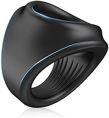 Silicone Penis Rings For Erection Enhancing, 3 In 1 Ultra Soft Stretchy Cock Ring, Long Lasting Stronger Strechy Adult Sex Toys For Men Or Couple
