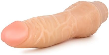 Eden 8.5" Soft Long Realistic Vibrating Dildo - Multi Speed Veiny Textured Vibrator - Waterproof - Sex Toy For Women - Sex Toy For Adults (Beige - Image 3