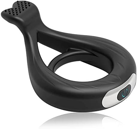 Silicone Vibrating Cock Ring 10 Vibration Modes Penis Ring Testicles Stimulates Waterproof Rechargeable Erection Pleasure Enhancing Male Masturbation Sex Factory