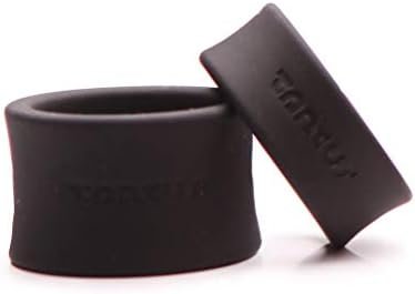 Tantus Sex/Adult Toys Super Soft Ball Stretcher Kit Cock/Penis Ring- 100% Utra-Premium Silicone Wedding Rings/Bands For Men - Small & Large, Crimson