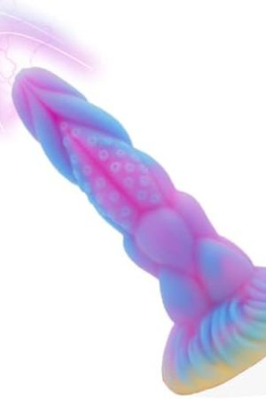 Realistic Monster Silicone Dildo, 8.26" Huge Thick Liquid Dildo With Strong Suction Cup, Big Soft Fantasy Dildo For Women, Large Anal Plug Prostate Hands-Free Play Adult Sex Toy