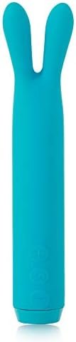 Je Joue Rabbit Bullet Vibrator, Powerful, Whisper Quiet, Waterproof, Usb Rechargeable, 100% Medical Grade Silicone - Teal