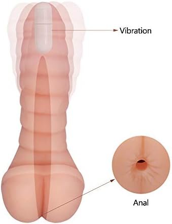Pussy Ass Male Masturbator With Tight Anus Realistic Vibrating Bullet Dildo For Women Men - Image 3