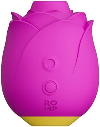 Romp Rose Toy For Woman - Clitoral Sucking Toy - Clit Stimulator With 6 Vibration Modes - Waterproof Sucker Vibrator - Rechargeable Vibrating Adult Sex Toys For Women Couples