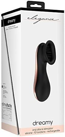 Shots Toys Dreamy Silicone Oral Clitoral Stimulator, Black - Image 2