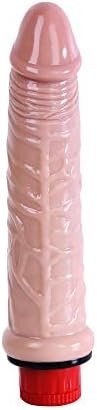Pure Love Realistic Penis Vibrating Dildo Dong, Adult Sex Toy, Flesh Color, Fresh, 6"