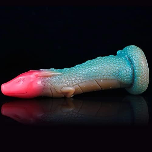 Dragon Realistic Dildo Liquid Silicone G Spot Stimulation Dildos With Powerful Suction Cup For Hands-Free Play Anal Plug Prostate Massager Adult Sex Toy