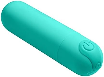 Cloud 9 Novelties Power Touch Iii Teal Mini Rechargeable Bullet Vibrator