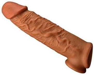 New Soft Realistic Sleeve Extender Sheath For Men Male Enhancement Extension Sleeve Transparent