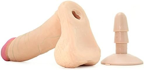 Doc Johnson The Realistic Cock With Removable Suction Cup - Ultraskyn - 6 Inch - F-Machine And Harness Compatible Dildo - Caramel - Image 3
