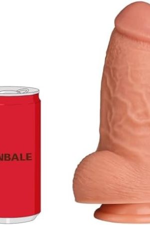Realistic Big Thick Dildos, Xinbale 8.46 Inch Long And 2.24''/5.7Cm Diameter G Spot Stimulator Dildos With Strong Suction Cup For Hands-Free Play Sex Toys For Adult