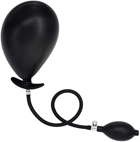 Inflatable Anal Plug, Liquid Silicone Butt Plug Anal Training Sex Toy Detachable Needle Masturbation Toys For Men Women