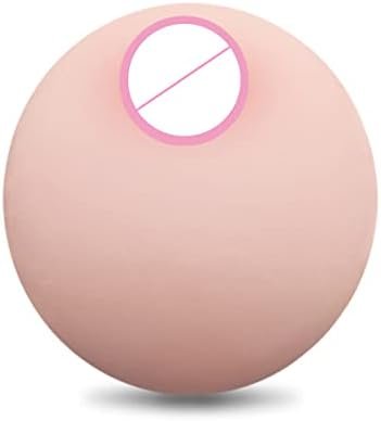 Silicone Breast Forms,Simulated Breast Mimi Ball Masturbation Device Inverted Aircraft Cup Male Products Couple Fun Male Adult Sex Toys(1Pcs)