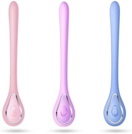 Toaka Smooth Silicone Urethral Sounds Dilator Vibrator For Men โ Rechargeable Male Penis Plug Enhancing Urethral Prostate Stimulation Massager Training Masturbator Sex Toy (Blue)