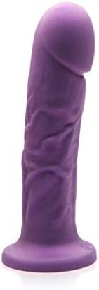 Tantus Sex/Adult Toys Goliath Vibrator Dildo - 100% Ultra-Premium Flexible Silicone Realistic Waterproof Vibrating Bullet Harness & Suction Cup Compatible - Textured, Copper