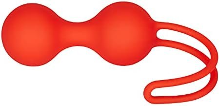 Eis Work Out Love Beads - Kegel Balls With Oscillating Metal Core For Increased Sensuality, Pelvic Floor Training, Skin-Friendly Silicone (2.15 Oz)
