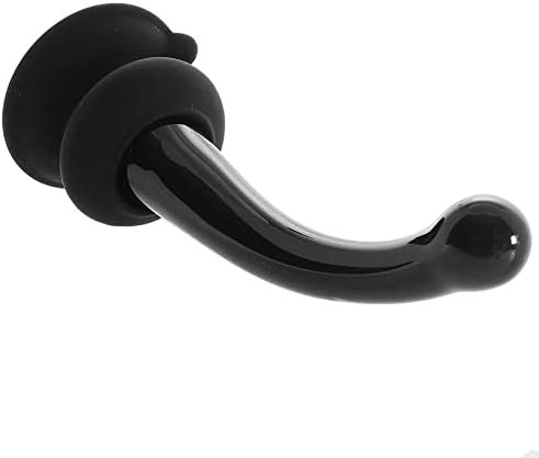 Icicles No 87 Glass G Spot Wand And Water Based Lube (1Oz), Black - Image 3